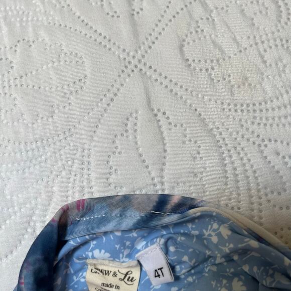Crew & Lu One Piece Swim Suit Size 4T - Picture 4 of 4
